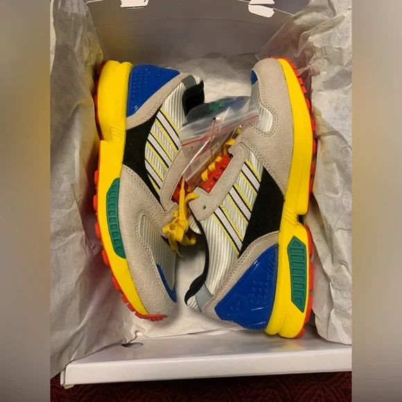 Adidas ZX 8000 LEGO Limited Edition Shoes Men's Size 8 NIB
